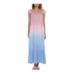 RAVIYA Ombré Off-The-Shoulder Maxi Dress Cover-Up NWT